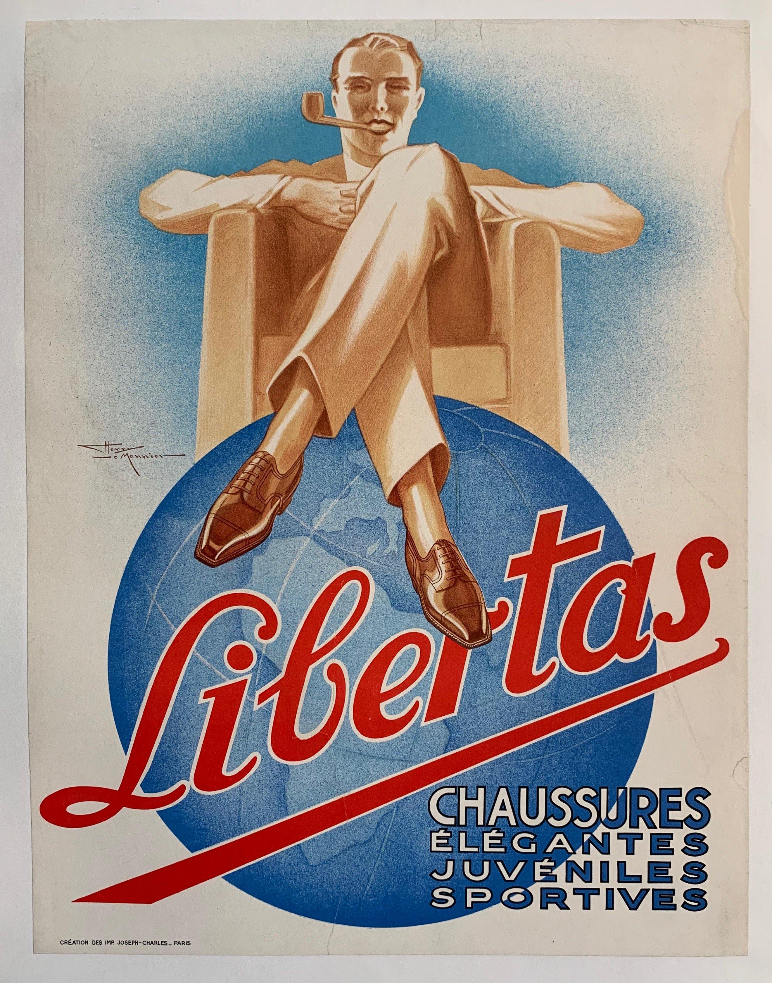 Libertas. Chaussures Elegantes Juveniles Sportives - Poster Museum