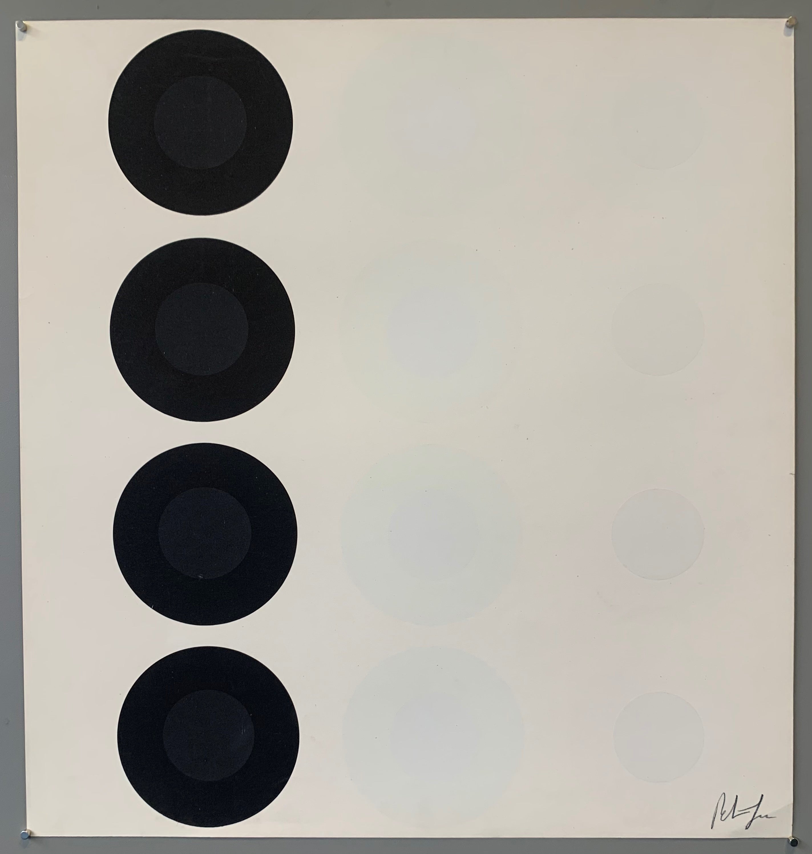 Black and white targets