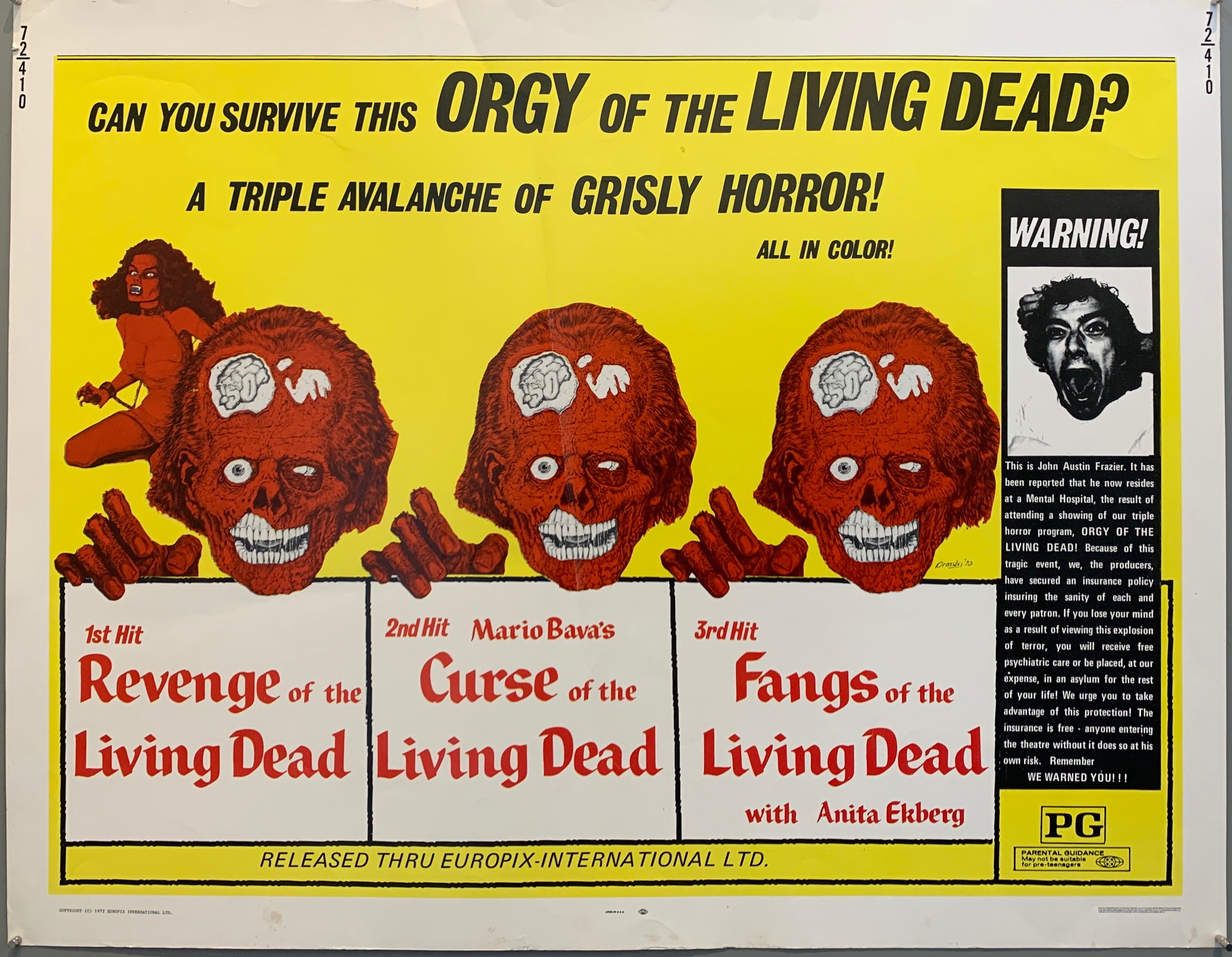 Living Dead Triology Poster