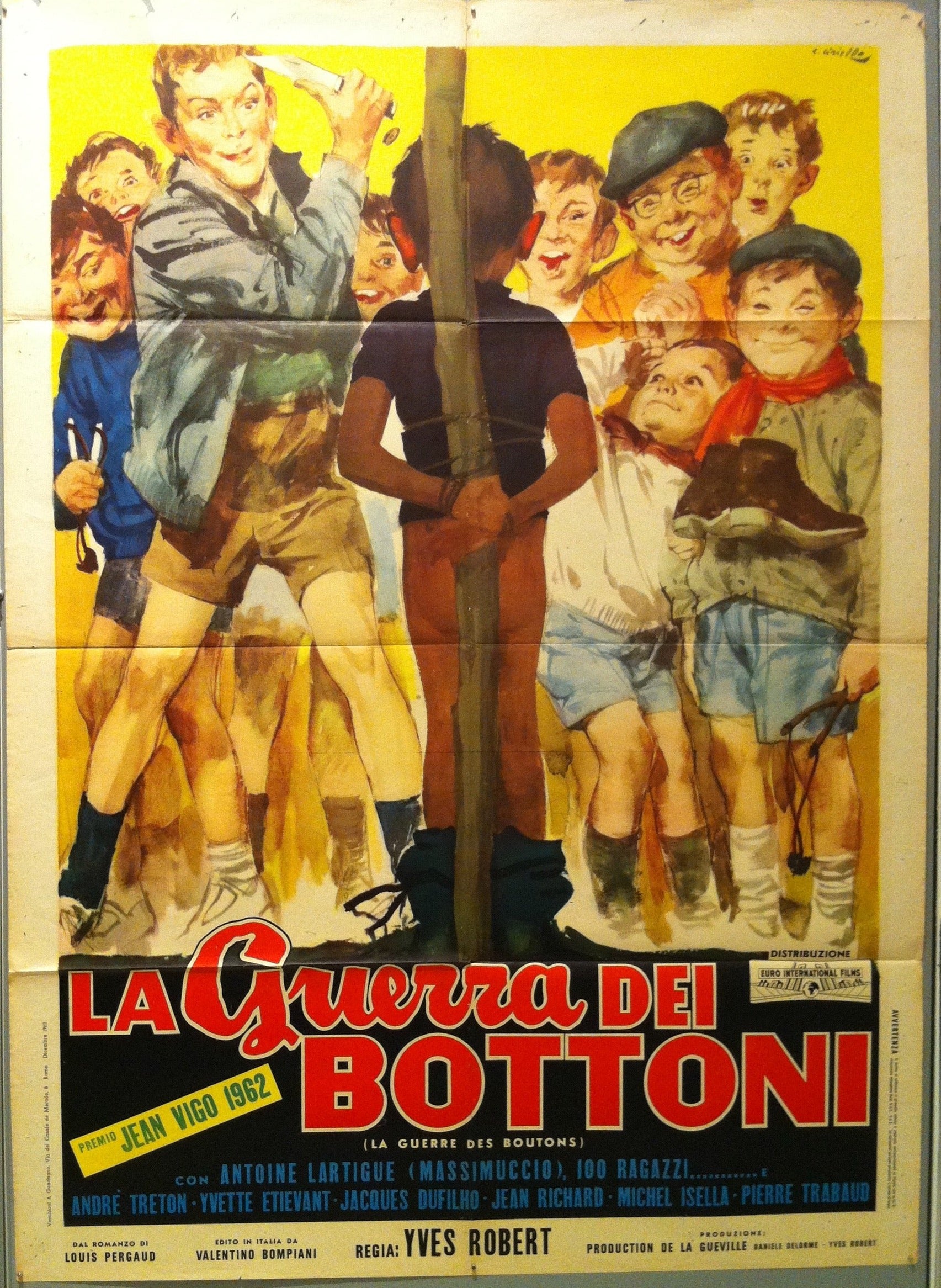 La Guerra dei Bottoni Film Poster