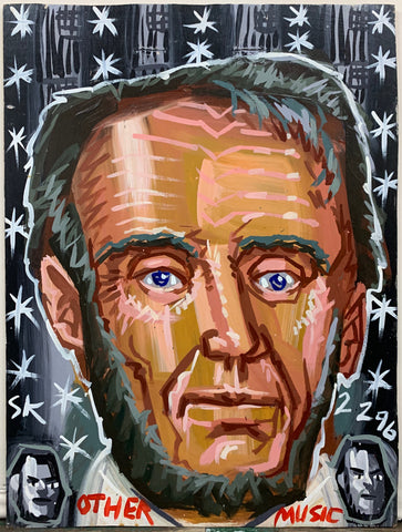 Link to Portrait of Lincoln #27 Steve Keene PaintingU.S.A, c. 1996 Product