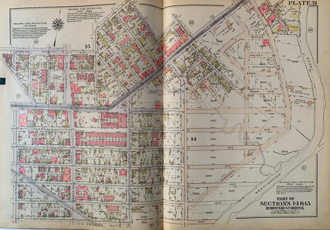 Link to Atlas of the City of New York Borough of the Bronx (Volume 3)New York City, 1927 Product