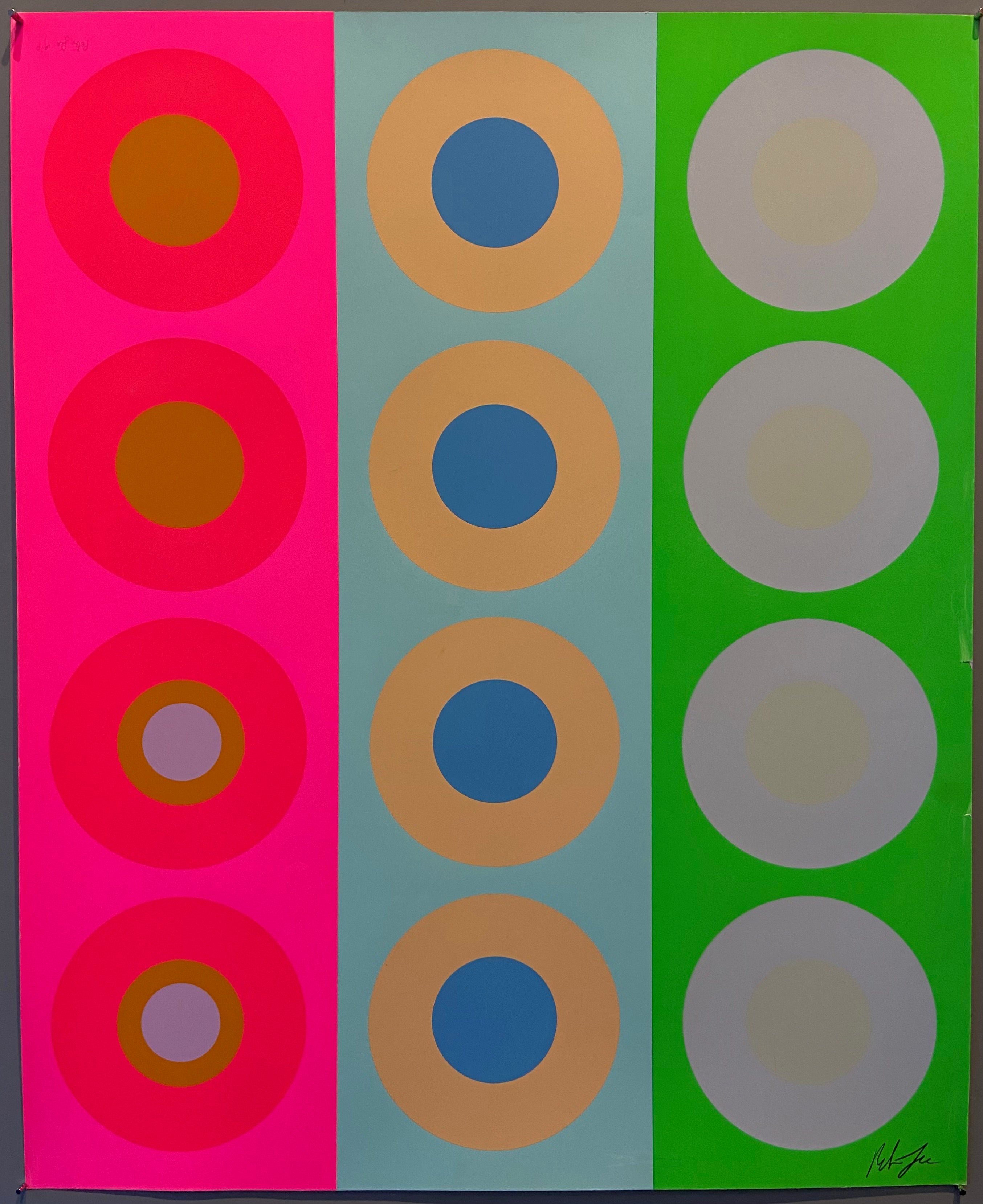 Peter Gee print of targets