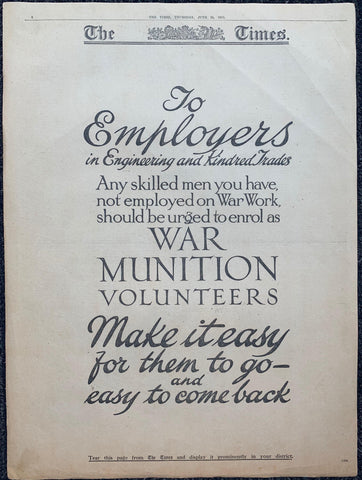 Link to To Employers in Engineering and Kindred TradesEngland, C. 1945 Product