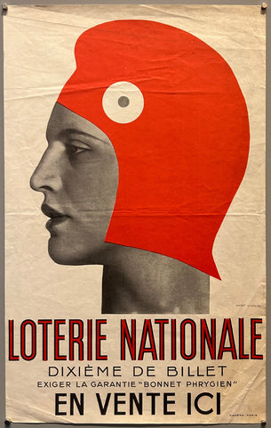 Link to Loterie Nationale Dixième de Billet PosterFrance, c. 1930 Product