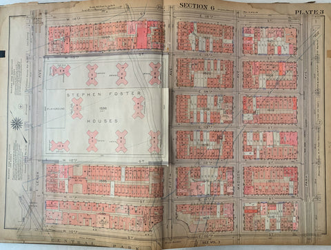 Link to Atlas of the City of New York Borough of the Manhattan (Volume 4)New York City, 1924 Product