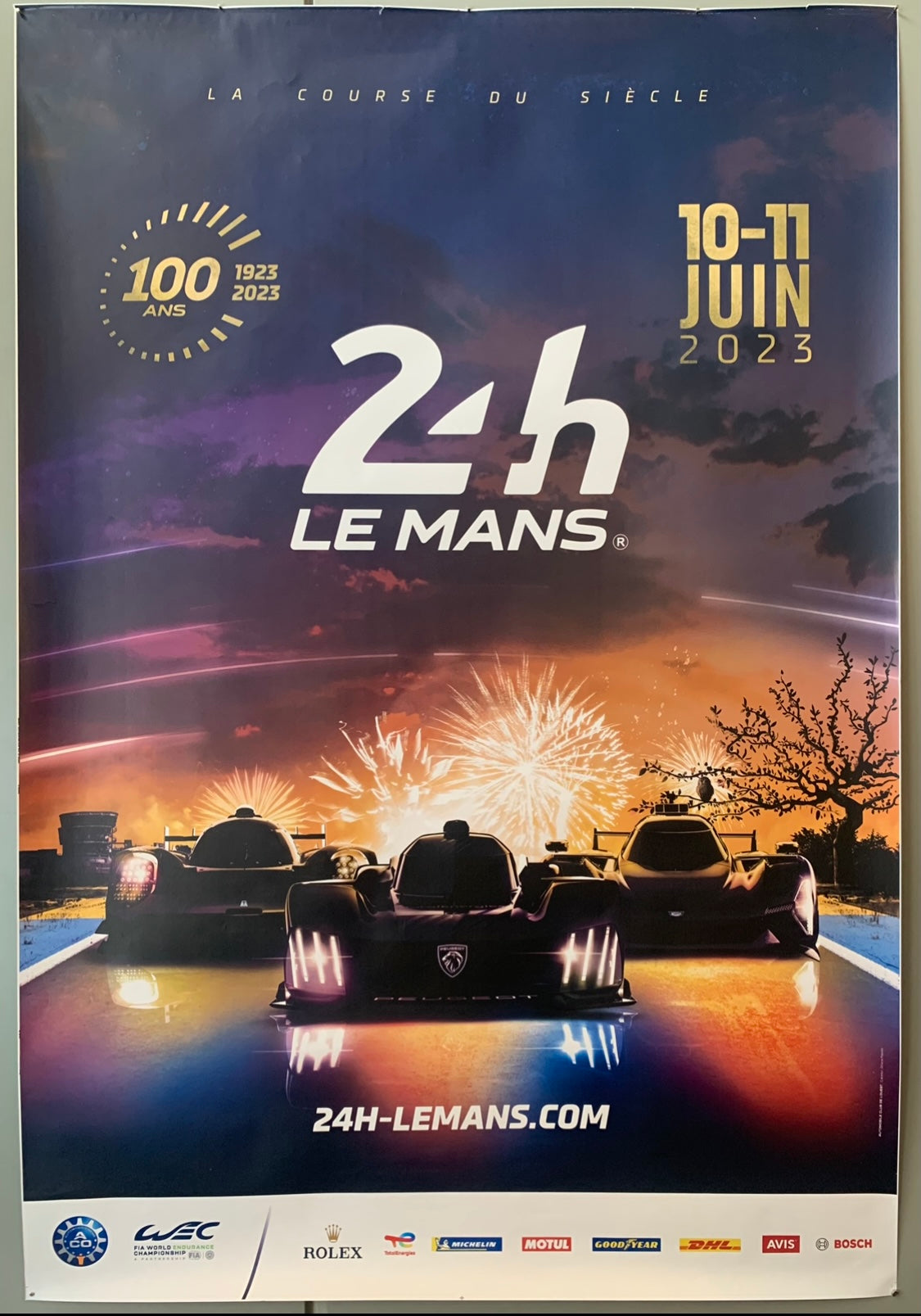 24 Heure Le Mans La Course du Siècle Poster