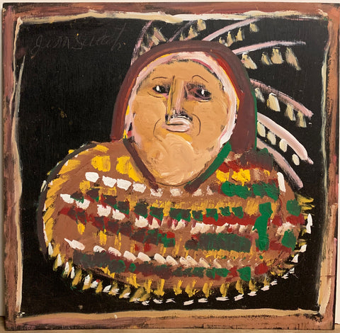 Link to Concerned Native #130, Jimmie Lee Sudduth PaintingU.S.A, c. 1995 Product