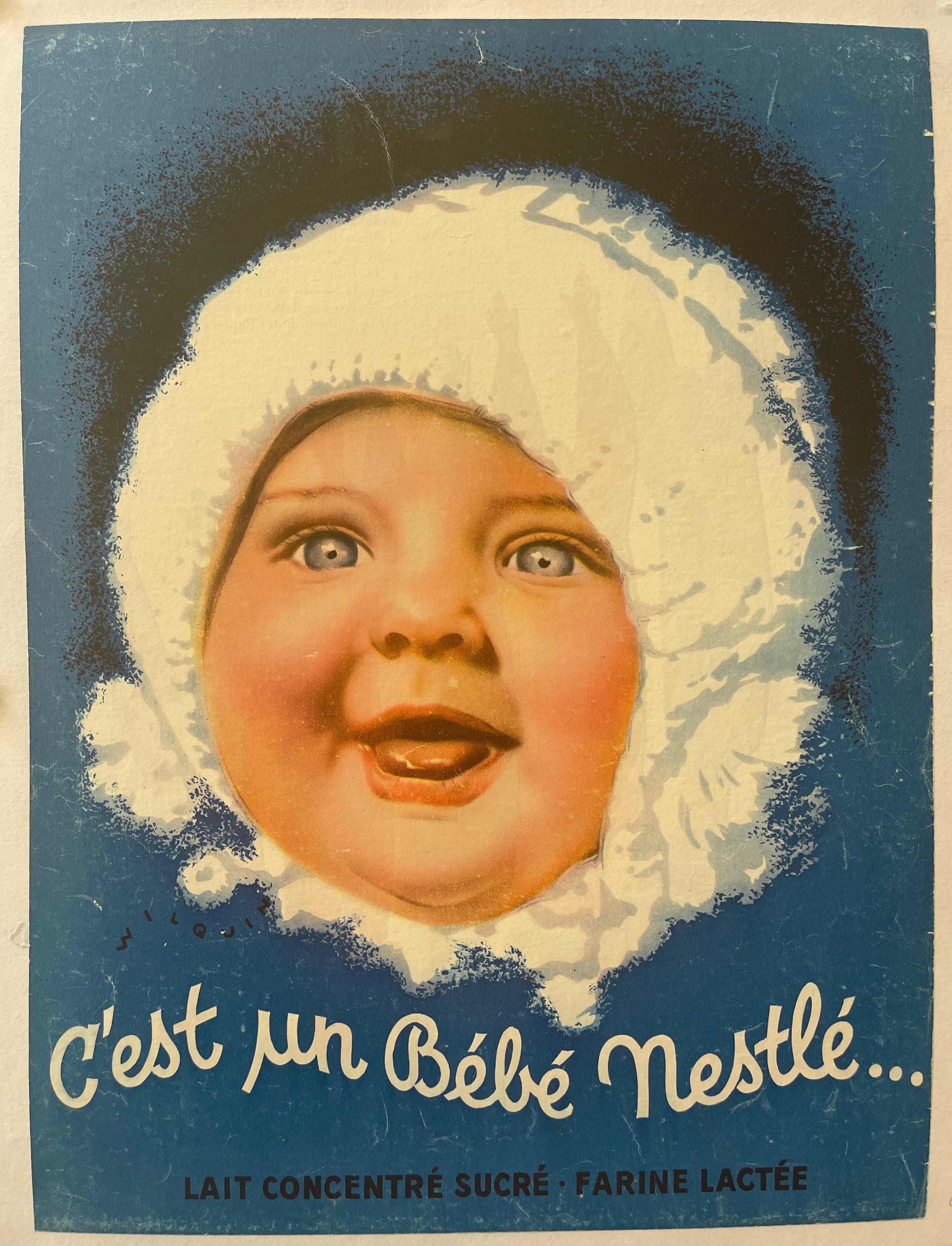 Bébé Nestlé Poster