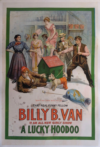Link to  Billy B. Van An All New Girly Show A Lucky HoodooUSA, 1920  Product