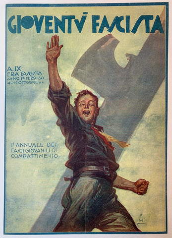 Link to  Gioventu Fascista Magazine - October 1931, Vol. 29-30 ✓Italy, C. 1936  Product