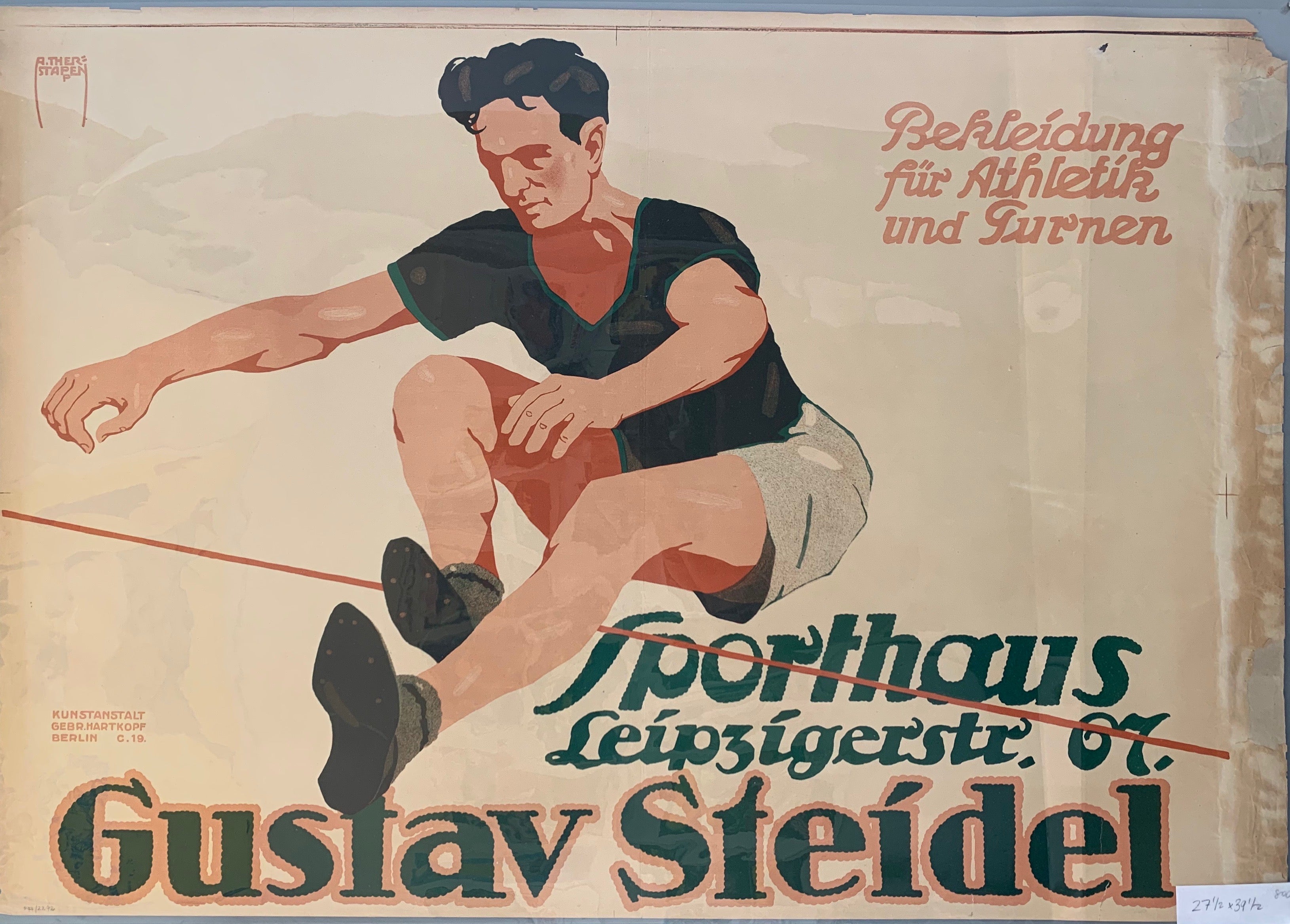 Gustav Steídel Sporthaus poster