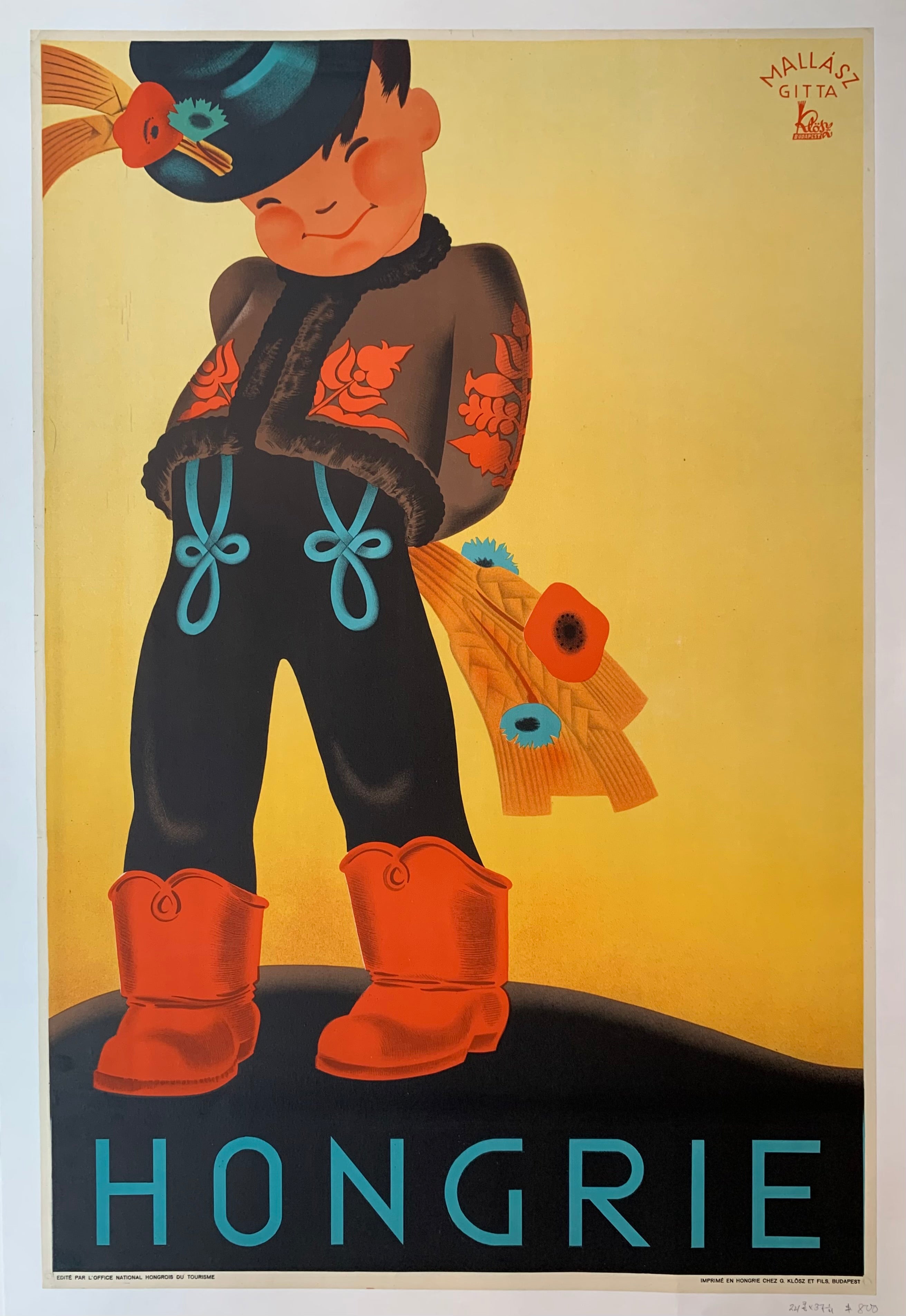 Hongrie Travel Poster