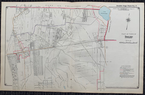 Link to  Long Island Index Map No.2 - Plate 6 IslipLong Island, C. 1915  Product