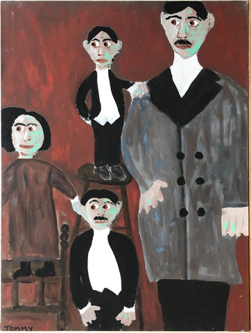 Link to Three Midgets and a Giant #122 Tommy Cheng PaintingU.S.A, 1993 Product