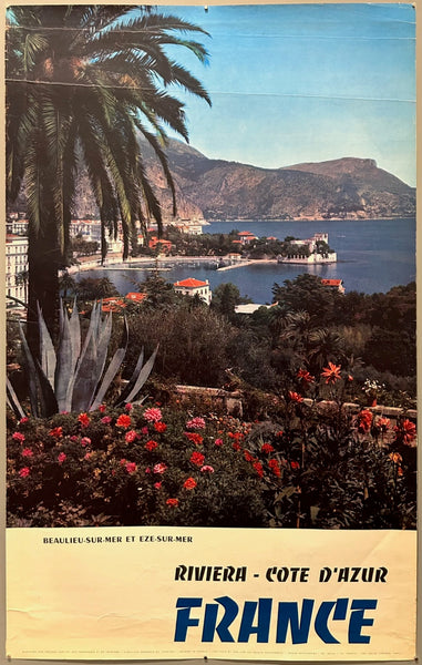 RIVIERA CôTE D'AZUR Rljh - POSTER HQ 50x70cm d'une AFFICHE