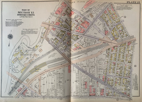 Link to Atlas of the City of New York Borough of the Bronx (Volume 3)New York City, 1927 Product