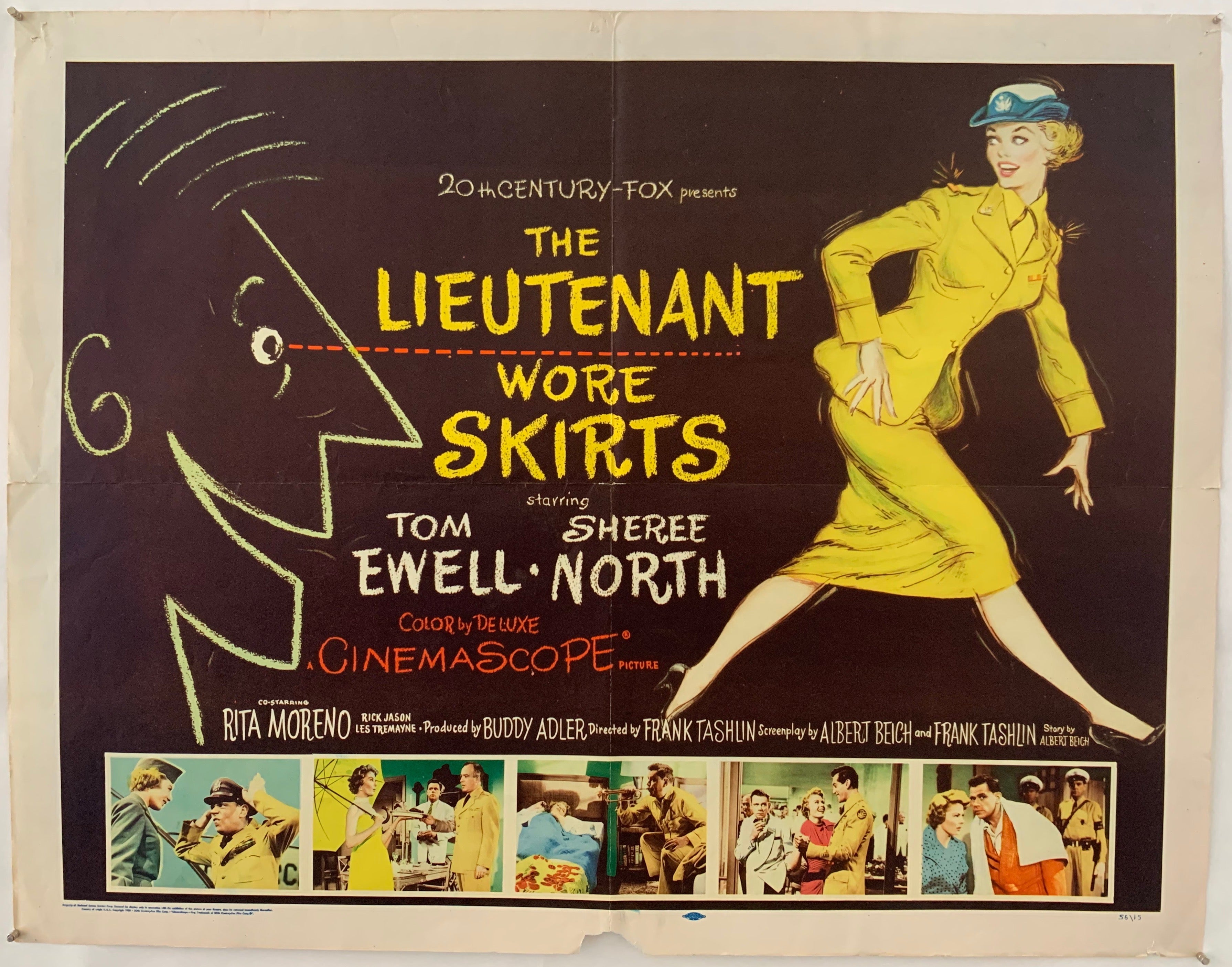 The Lieutenant Wore Skirts Poster