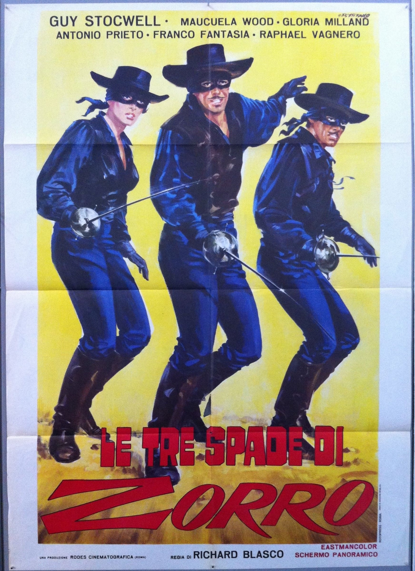 Le Tre Spade Di Zorro