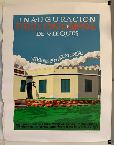 Link to  El Fortín Conde de Mirasol PosterPuerto Rico, 1991  Product