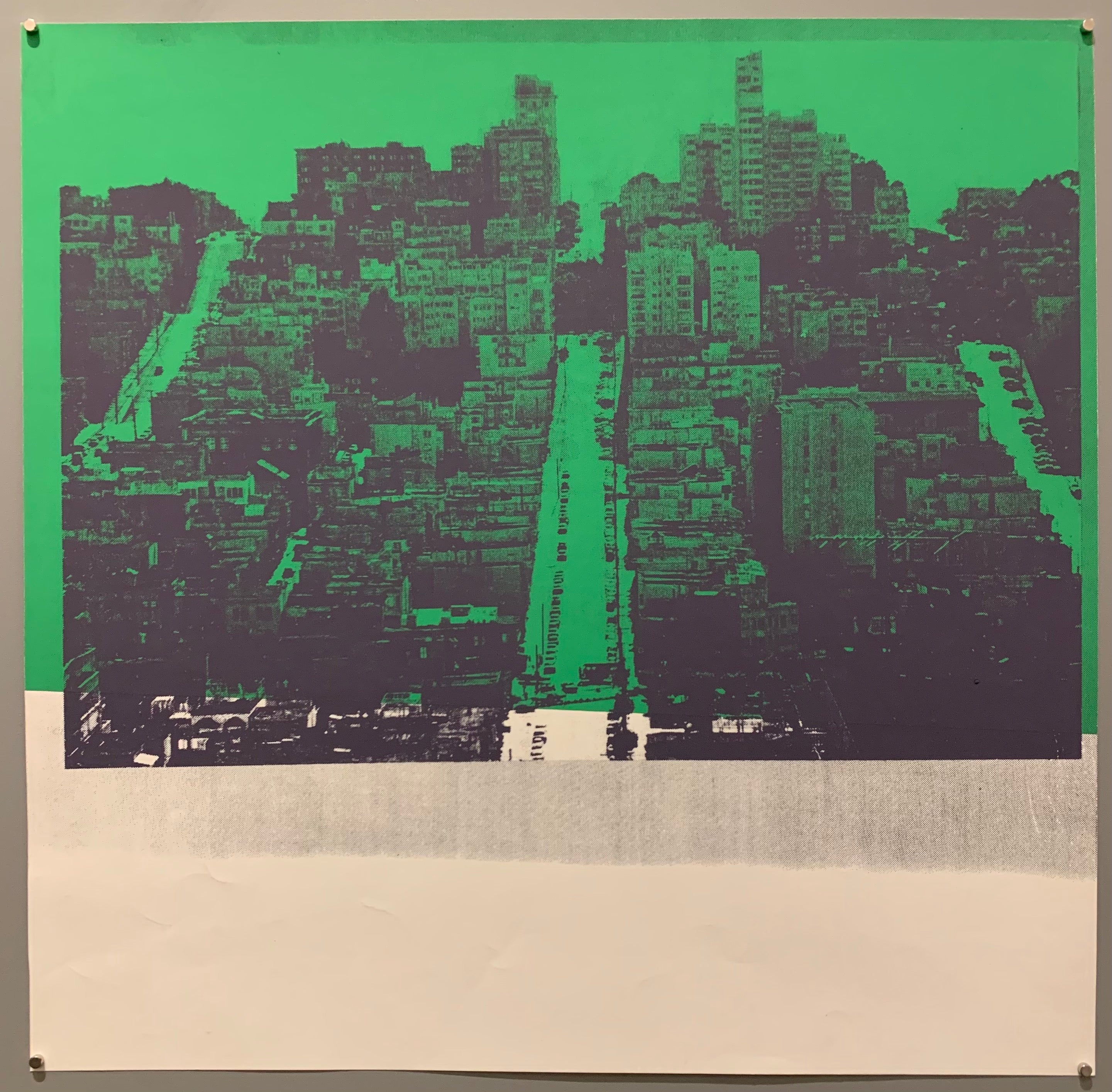 A Peter Gee Print of San Francisco