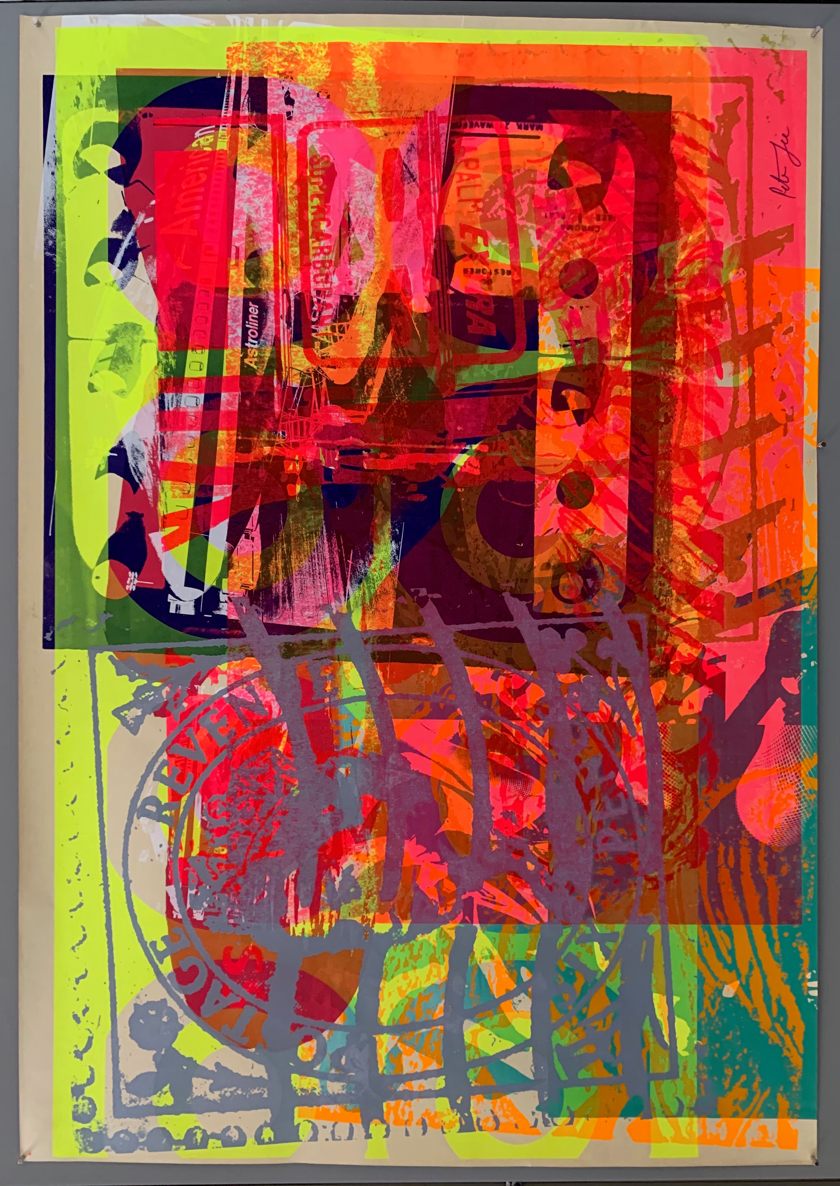 Betsey Johnson Peter Gee Fashion Collage Print #42