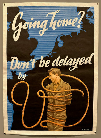 Going Home? Don't be Delayed by VD Poster
