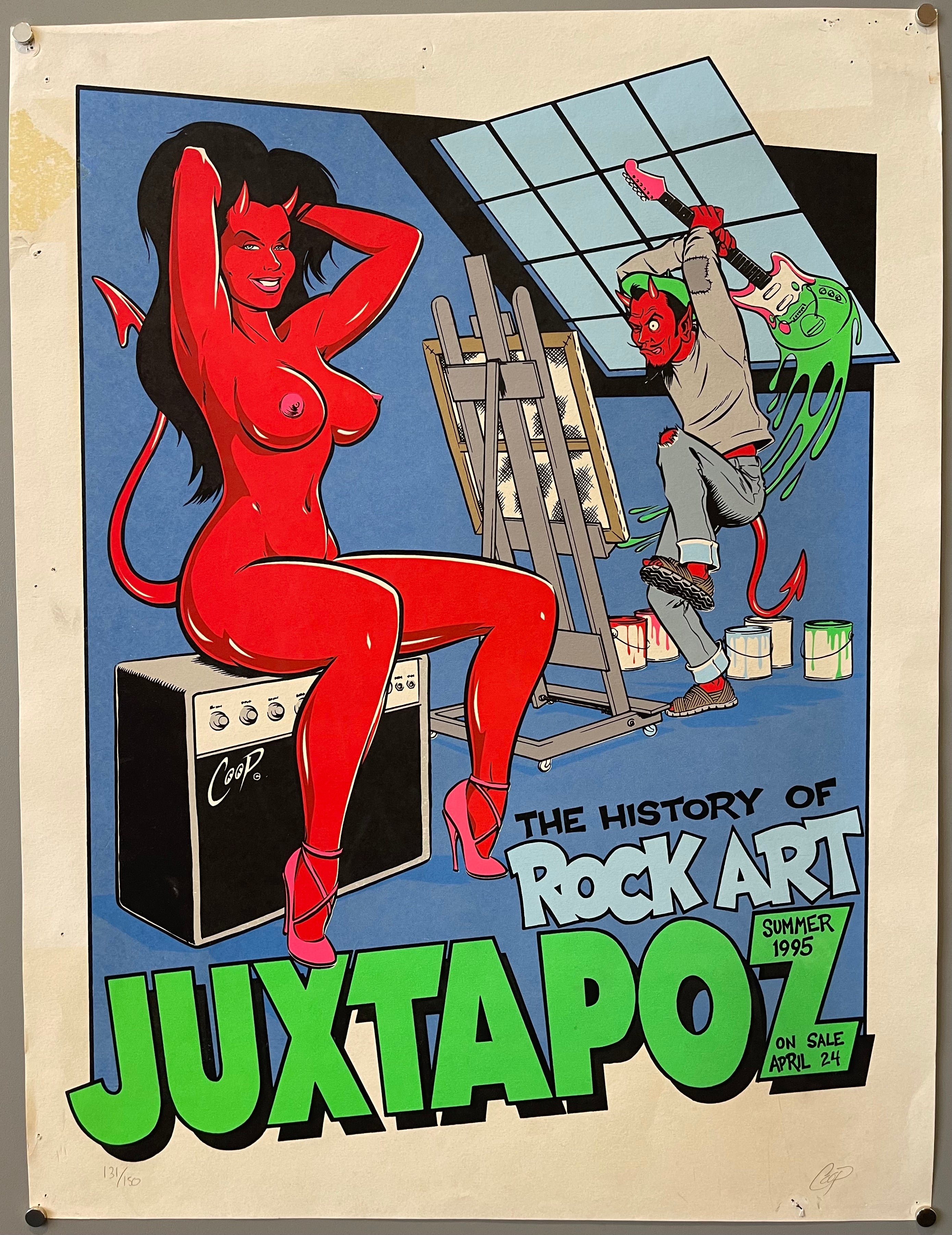 The History of Rock Art Poster