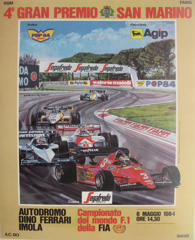 Link to  4Th Gran Premio San Marino 1984 ✓  Product