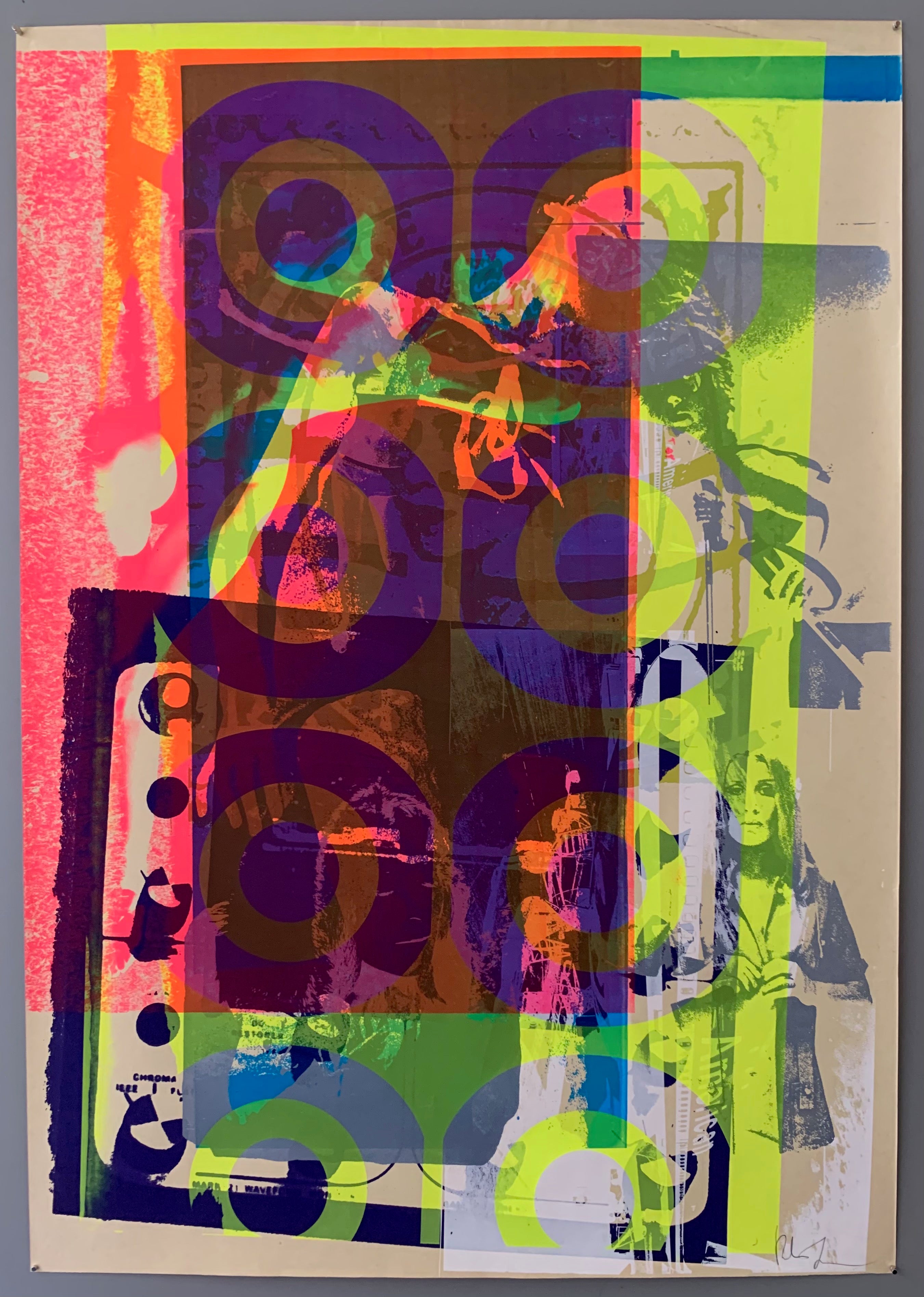 Betsey Johnson Peter Gee Fashion Collage Print #37