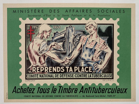 Link to  Ministère des affaires sociales, Comite national de defense contre la tuberculose1957  Product