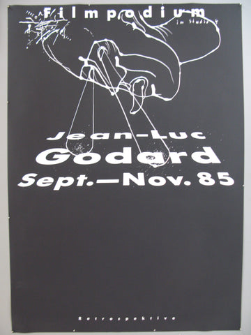 Link to Jean Luc Godard Retrospektive Swiss PosterSwitzerland, 1985 Product