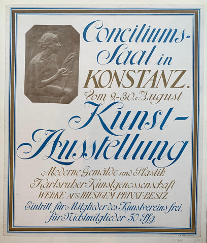Link to Concilums Saal in Konstanz Kunst-Ausstellung ✓France, C. 1935 Product