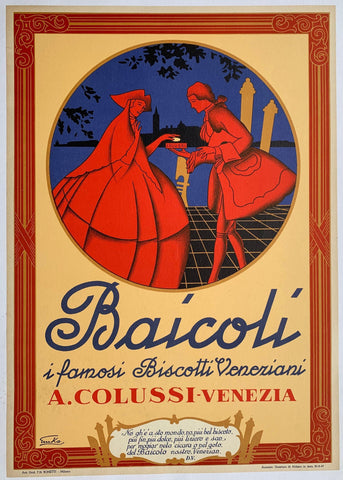 Link to  Baicoli i famosi Biscotti VenezianiItaly, C. 1949  Product