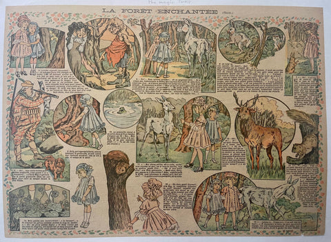 Link to  La Forêt Enchantée PosterFrance, 1895  Product