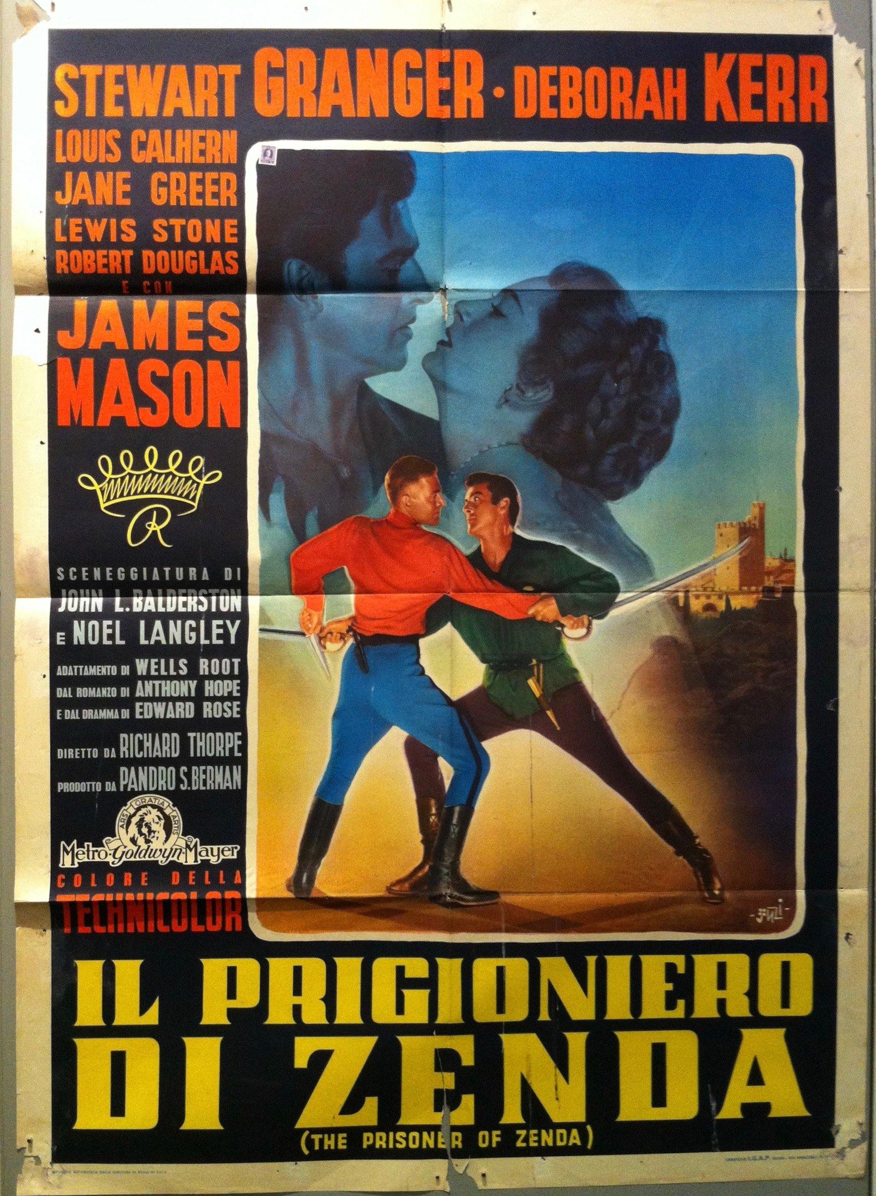Il Prigioniero Di Zenda - Poster Museum