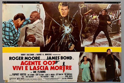 Link to Agente 007: Vive E Lascia Morire Film PosterITALY FILM, 1973 Product