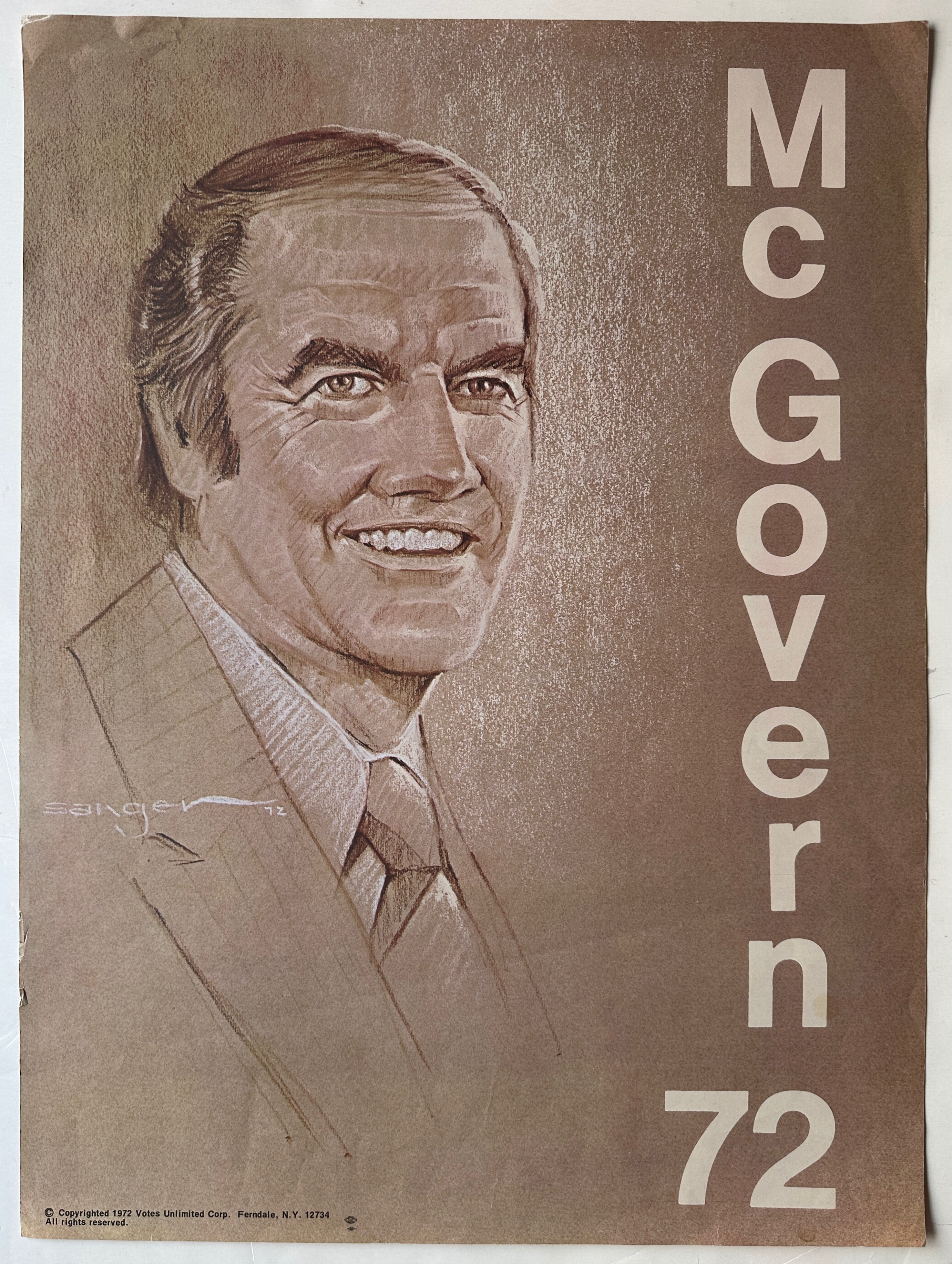 George McGovern Campaign Poster