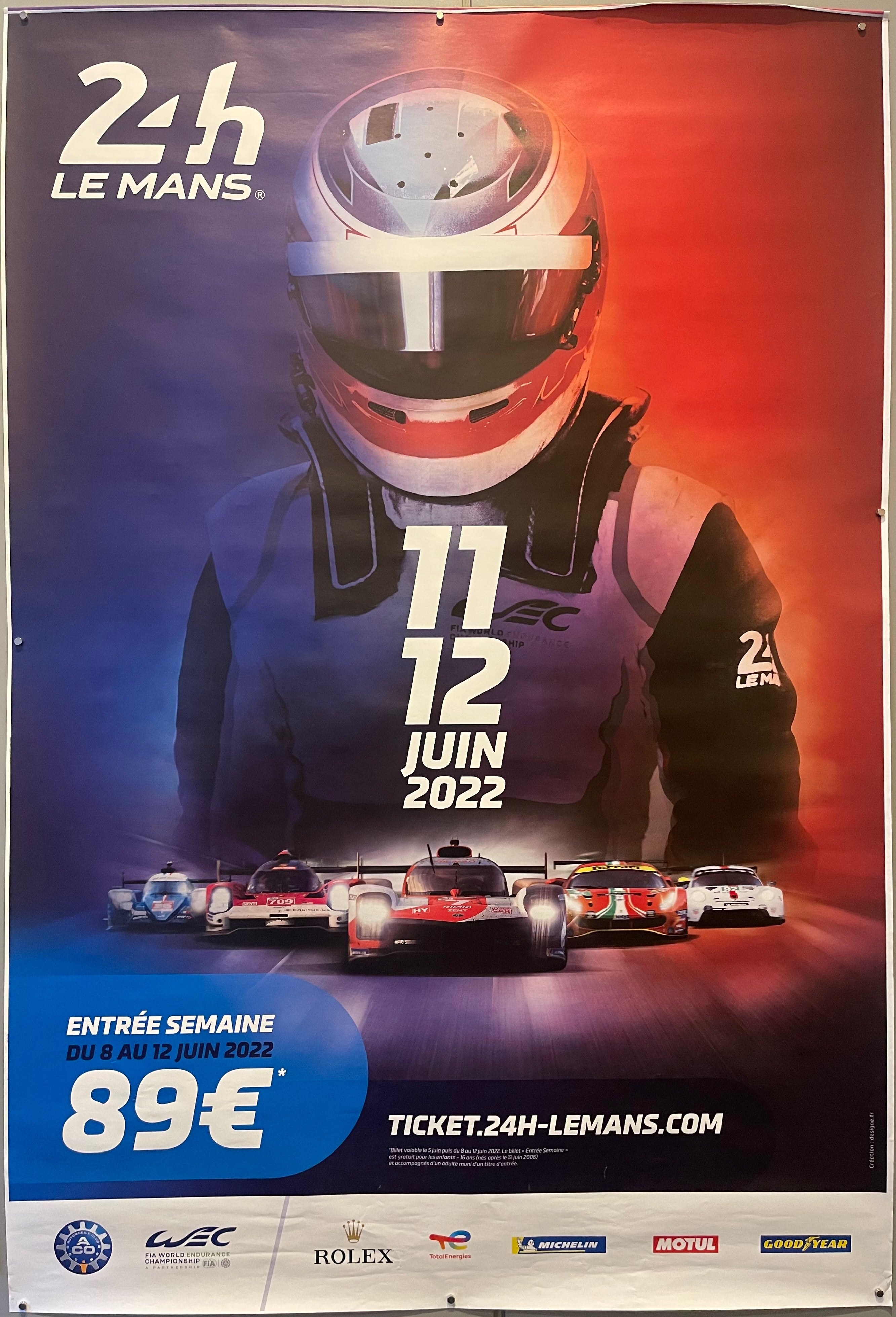24h Le Mans 2022 Poster