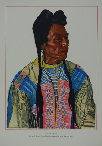 Link to  Portrait of Blackfeet Indian - Morning BirdWinold Reiss  Product
