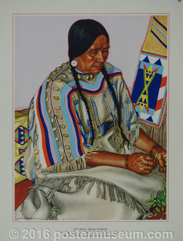 Link to Portrait of Blackfeet Indian - Not Real Bear WomanWinold Reiss Product