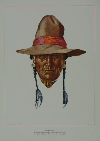 Link to  Portrait of Blackfeet Indian - Short ManWinold Reiss  Product