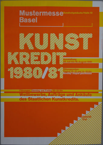 Link to Mustermesse Basel Kunst Kredit 1980/81Switzerland c. 1980 Product