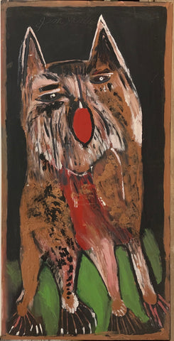 Link to Brown Dog #64, Jimmie Lee Sudduth PaintingU.S.A, c. 1995 Product