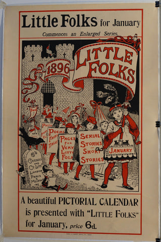 Link to Little Folks for January Commences an Enlarged Series 1896Sweden, C. 1895 Product