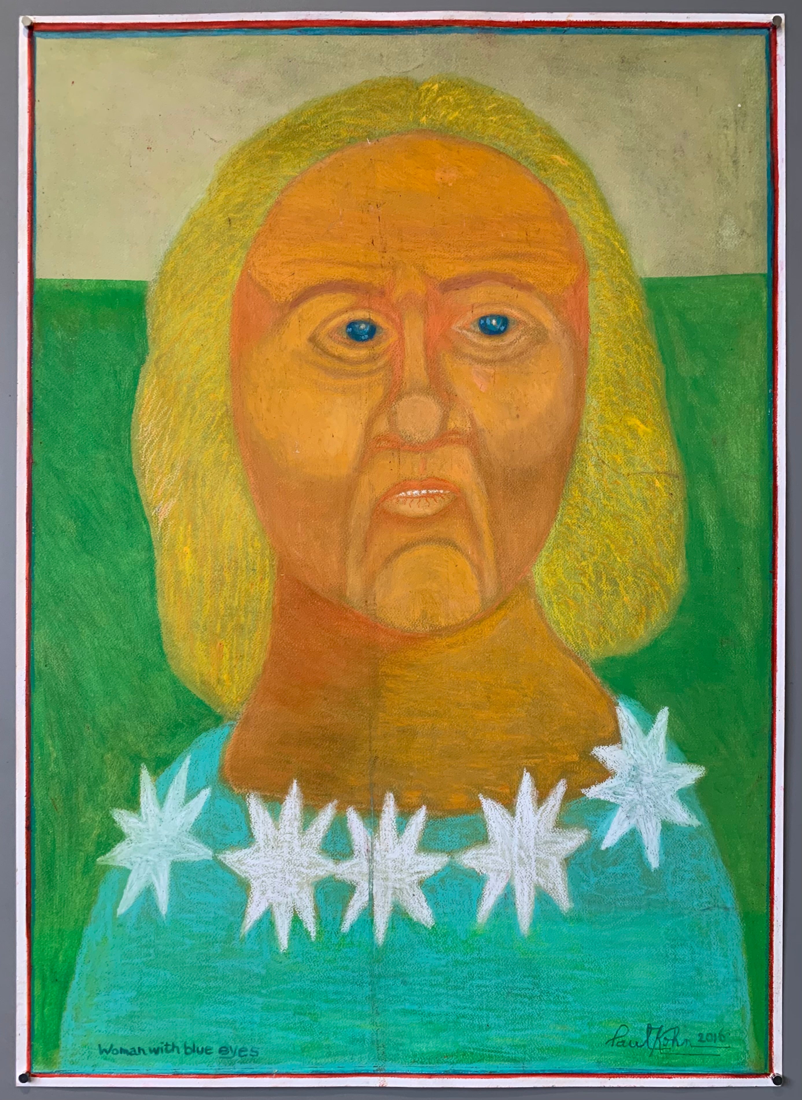 Paul Kohn 'Woman with Blue Eyes' #131