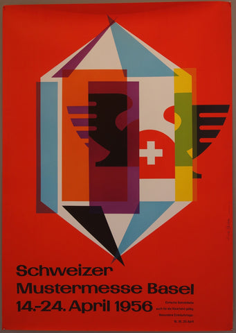 Link to Schweizer Mustermesse Basel 14.-24. April 1956Switzerland 1956 Product
