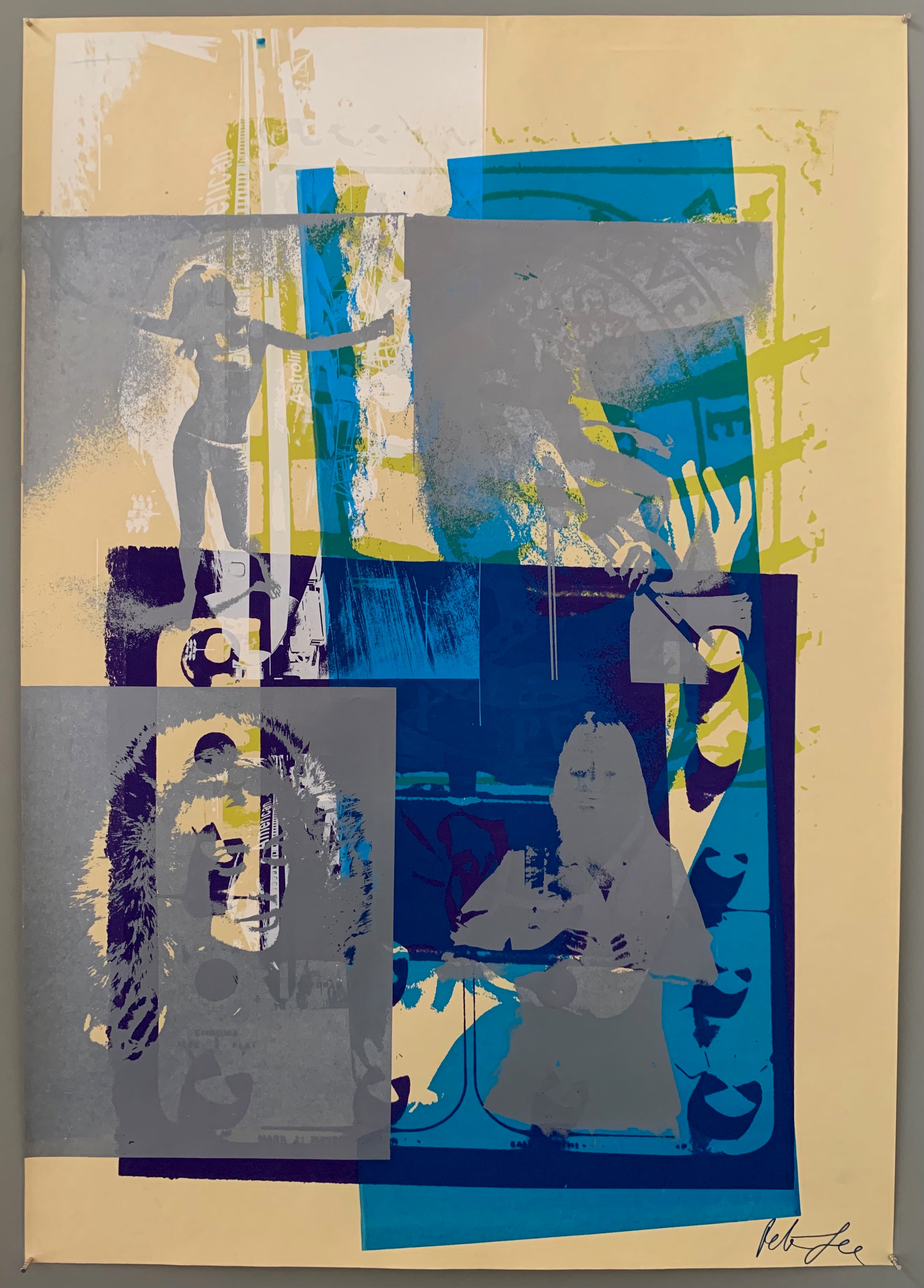 Betsey Johnson Peter Gee Fashion Collage Print #30