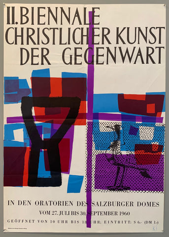 Link to Biennale Christlicher Kunst der Gegenwart PosterAustria, c. 1960 Product
