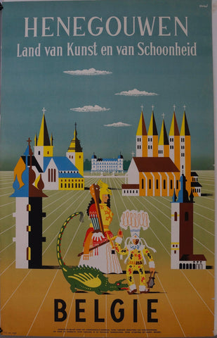 Link to Henegouwen Land van Kunst en van Schoonheid BelgieBelgium, C. 1955 Product